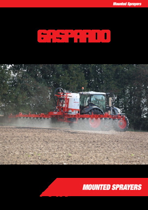 Tarla püskürtücüler Gaspardo Sauro 150