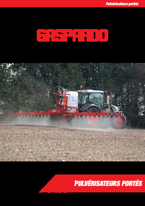 Tarla püskürtücüler Gaspardo Sauro 150