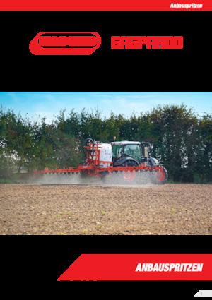 Tarla püskürtücüler Gaspardo Tempo Ultra 1600 Isotronic