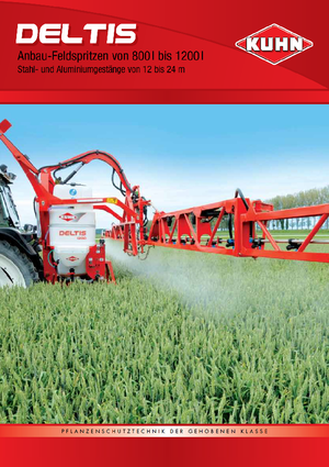 Tarla püskürtücüler Kuhn Deltis 1000 RHPM