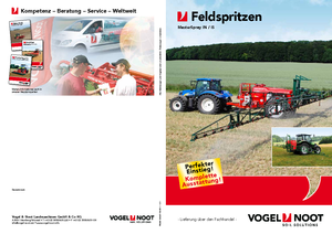 Mounted Field Sprayers Vogel & Noot MasterSpray IS 83