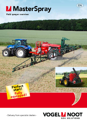 Mounted Field Sprayers Vogel & Noot MasterSpray IS 83
