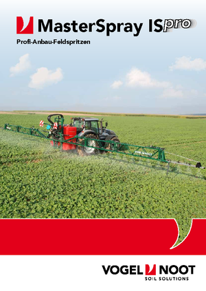 Mounted Field Sprayers Vogel & Noot MasterSpray IS pro 2000