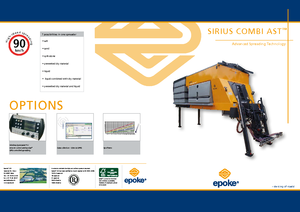 Mounted Spreading Assemblies Epoke® Sirius Combi