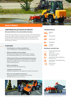 Mounted Sweepers Bema 3 Robust 2300 