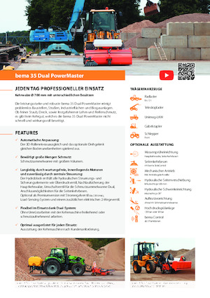 Üstü açılır kapılar Bema 35 Dual 2050