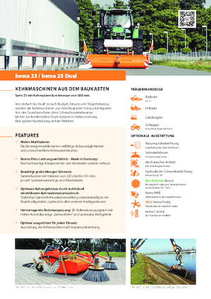 Mounted Sweepers Bema bema 25