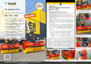 Mounted Sweepers Adler BK 950-240