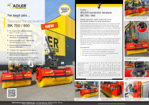 Mounted Sweepers Adler BK 950-240