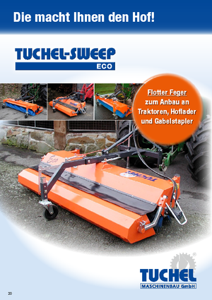 Mounted Sweepers Tuchel Eco 180 Ø 520