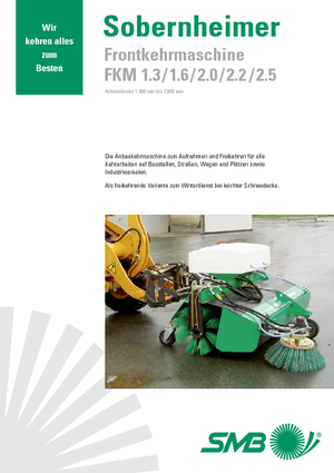 Mounted Sweepers Sobernheimer FKM 2.0