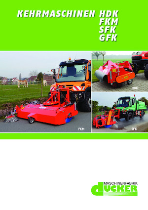 Mounted Sweepers Dücker HDK 1800
