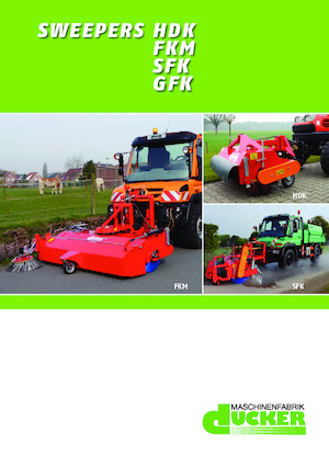 Mounted Sweepers Dücker HDK 1800