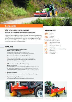 Mounted Sweepers Bema Jumbo 3000