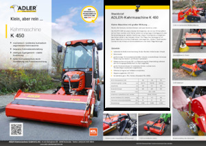 Üstü açılır kapılar Adler K 450-120