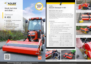 Üstü açılır kapılar Adler K 450-120