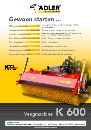 Üstü açılır kapılar Adler K 600-210