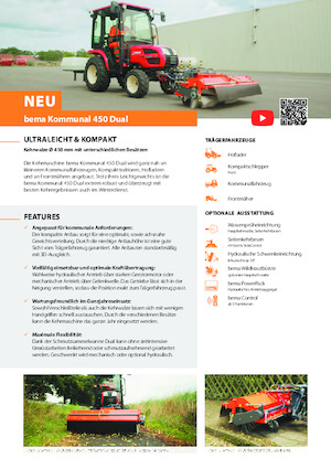 Mounted Sweepers Bema Kommunal 450 Dual 1250