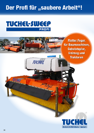 Mounted Sweepers Tuchel Profi 180 Ø 600