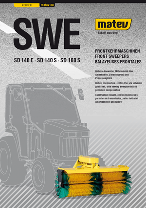 Üstü açılır kapılar Matev SWE-SD 140 S