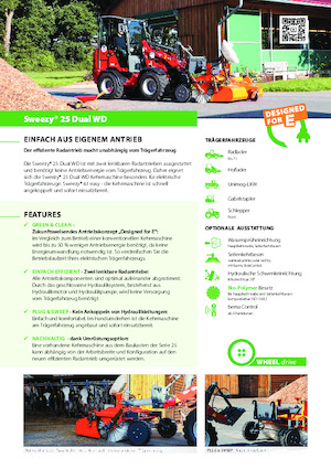 Mounted Sweepers Bema Sweezy 25 Dual WD