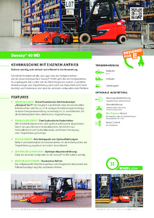 Mounted Sweepers Bema Sweezy 40 WD