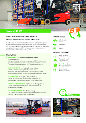 Mounted Sweepers Bema Sweezy 40 WD