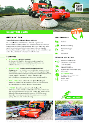 Mounted Sweepers Bema Sweezy 580 Dual E