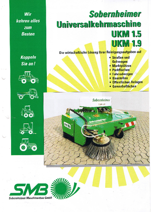 Üstü açılır kapılar Sobernheimer UKM 1.9