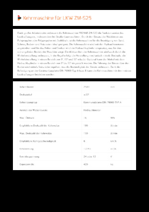 Üstü açılır kapılar Pronar ZM-S 25