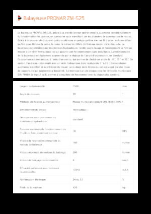 Mounted Sweepers Pronar ZM-S 25