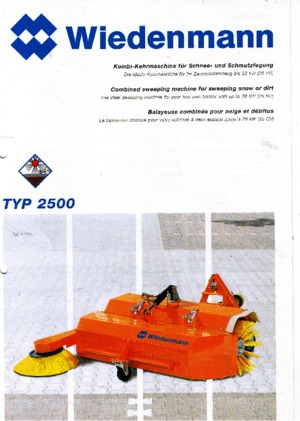 Üstü açılır kapılar Wiedenmann 2500