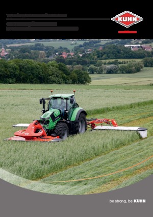 Mower combinations - disc with conditioner Kuhn FC 10030 R-FF