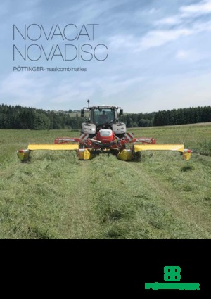 Biçme kombinasyonu olmayan disk Pöttinger NovaCat A 10 CF