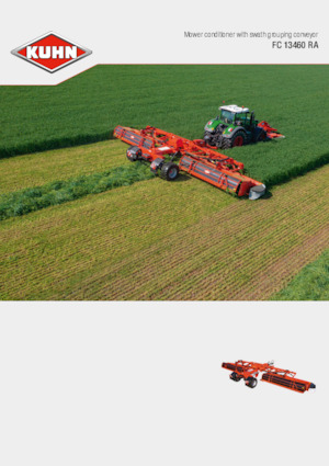 Mower combinations - disc with conditioner Kuhn FC 13460 RA