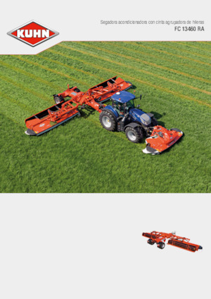 Mower combinations - disc with conditioner Kuhn FC 13460 RA