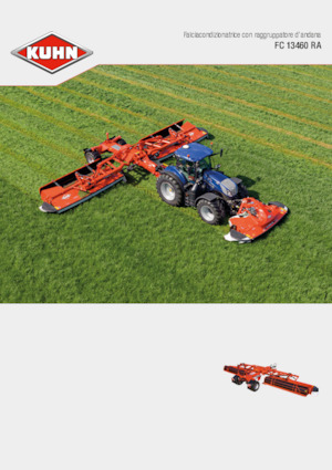 Mower combinations - disc with conditioner Kuhn FC 13460 RA