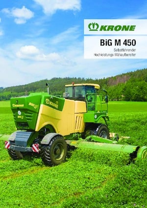 Biçme kremi Krone Big M 450 CV