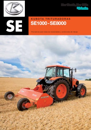 Mulchers Kubota SE2250P