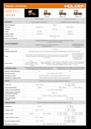 Municipal Tractors Front Hitch Holder C 65 SC