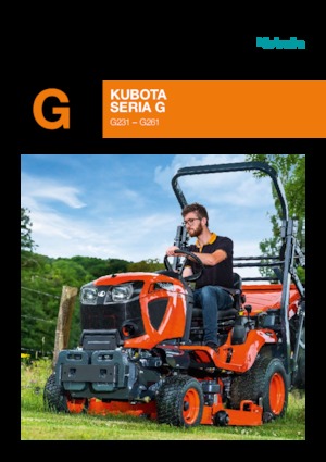 Municipal Tractors Front Hitch Kubota G 23 LD-3