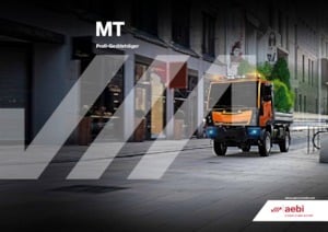Belediye çok amaçlı araçlar dizel Aebi MT 750