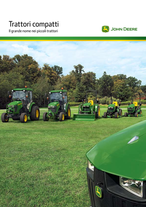 Compact Utility Tractors John Deere 4520