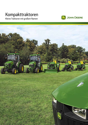Compact Utility Tractors John Deere 4520