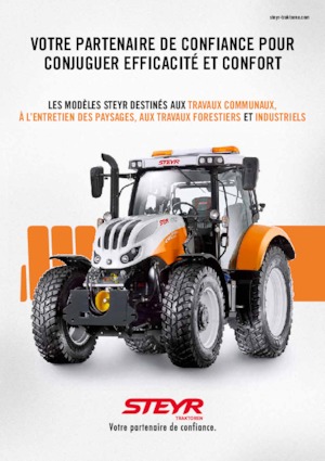 Belediye traktörleri Steyr 4135 Profi Basis