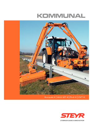 Compact Utility Tractors Steyr 6140 Profi K