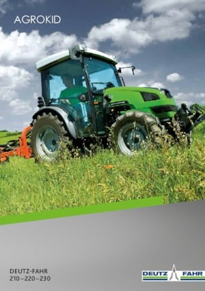 Compact Utility Tractors DEUTZ-FAHR Agrokid 230