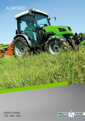 Compact Utility Tractors DEUTZ-FAHR Agrokid 230
