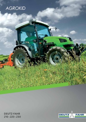 Compact Utility Tractors DEUTZ-FAHR Agrokid 230