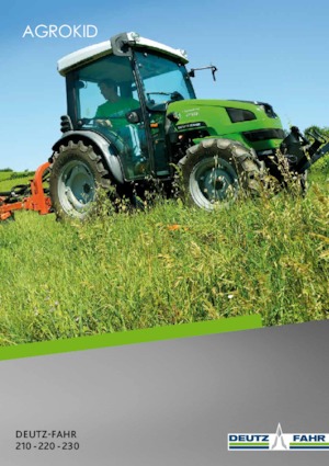 Compact Utility Tractors DEUTZ-FAHR Agrokid 230